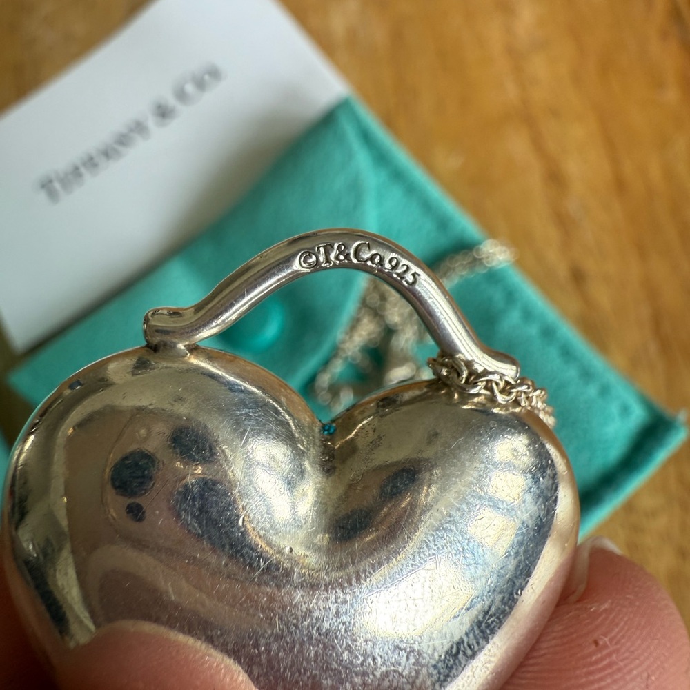 Tiffany & Co. Puffy Heart Pendant Necklace - Picture 5 of 5